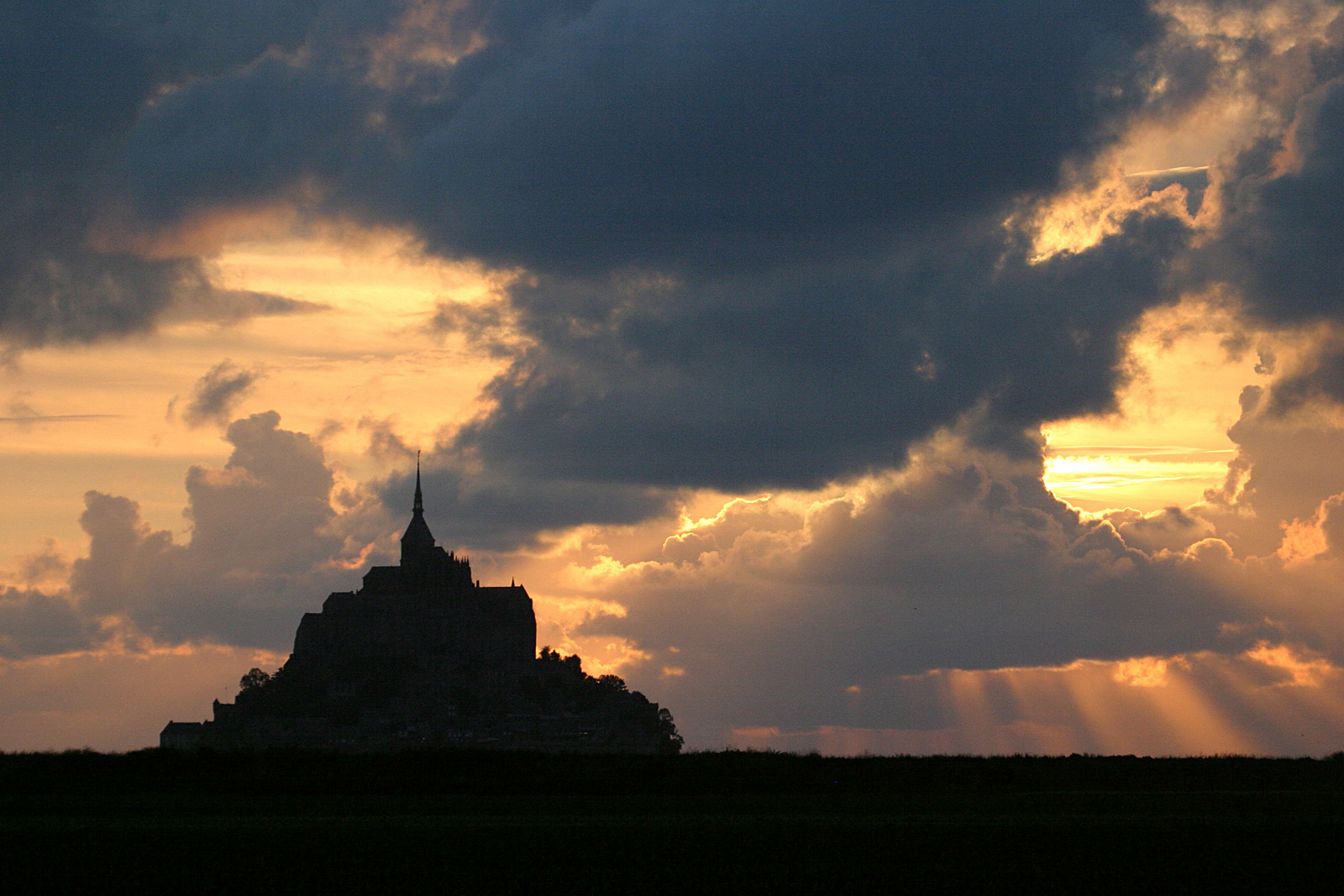 Mont St. Michel Sunset